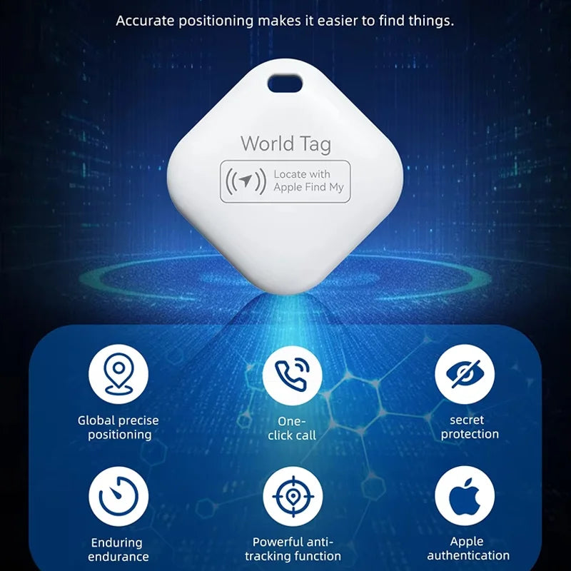 Mini Tracking Device For Apple Find My Key Smart iTag Child Finder Pet