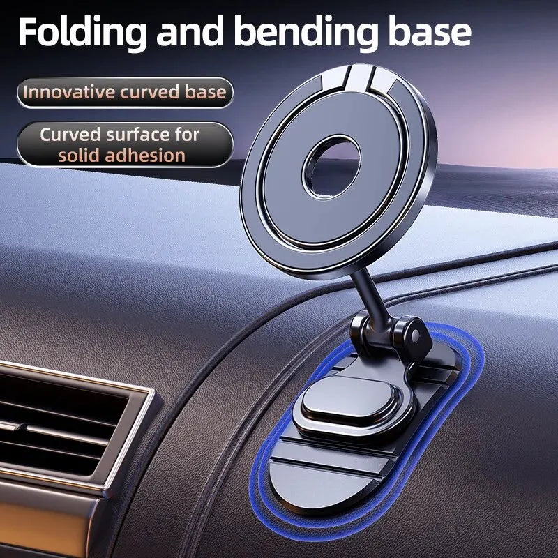 Magnetic Car Phone Holder Stand Magnet Car Mount GPS Mobile Support In