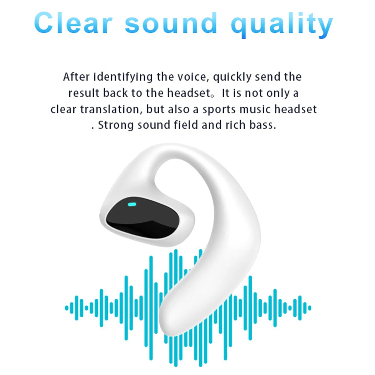 Language Translator Device with 144 Languages Waterproof Rechargeable