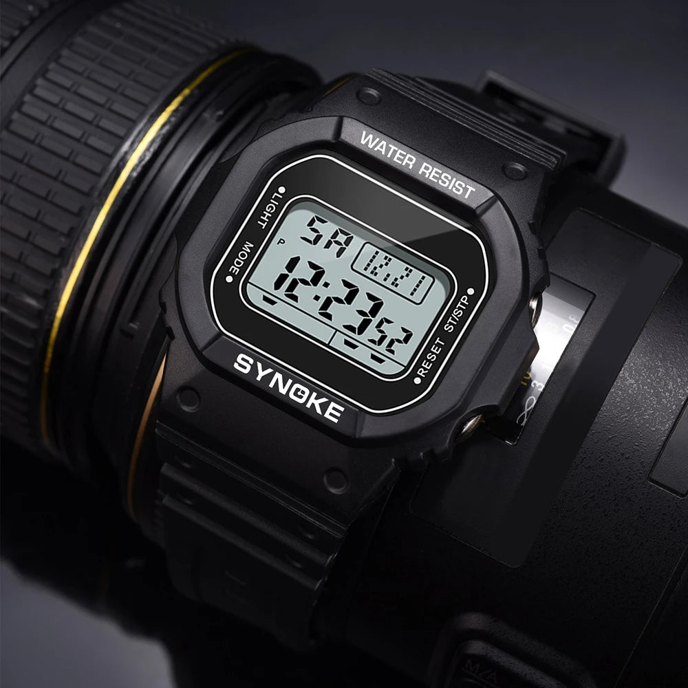 Military Digital Watches Men Sports Luminous Chronograph Waterproof