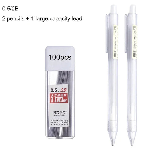 2B/HB Mechanical Pencil Leads Set 0.5/0.7mm Automatic Pencil Core