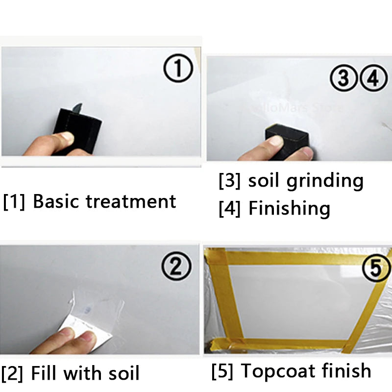 Automobile Refinishing Coating Painting Scratch Repair Putty Filler