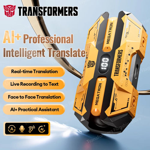 AI Earphones TRANSFORMERS TF-T51 Translation Wireless Headphones Low