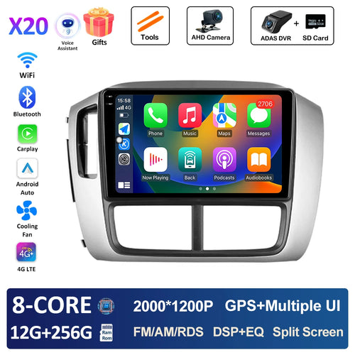 Android Smart System for Honda Pilot 1 2005 2006 - 2008 Navigation GPS