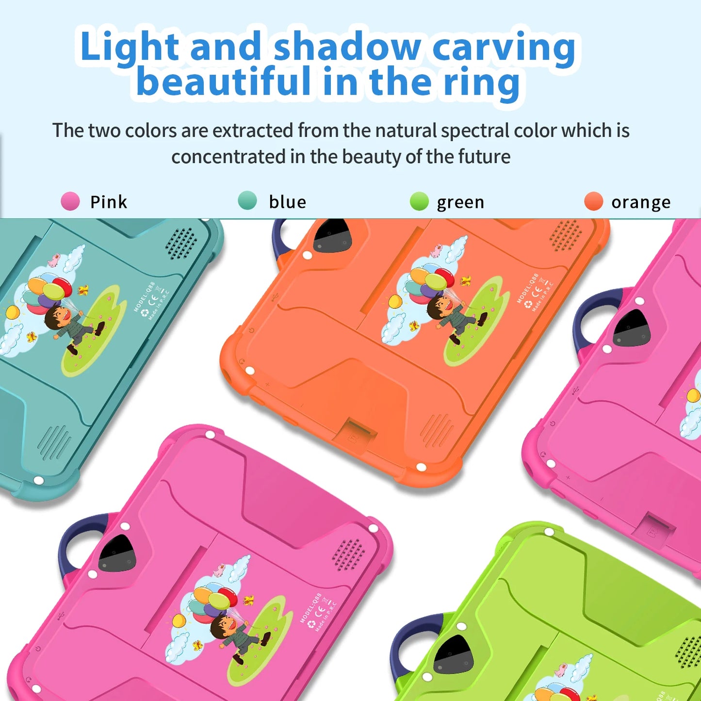 2024 New Kids' tablet 7 Inch Android Learning Education Tablets Octa