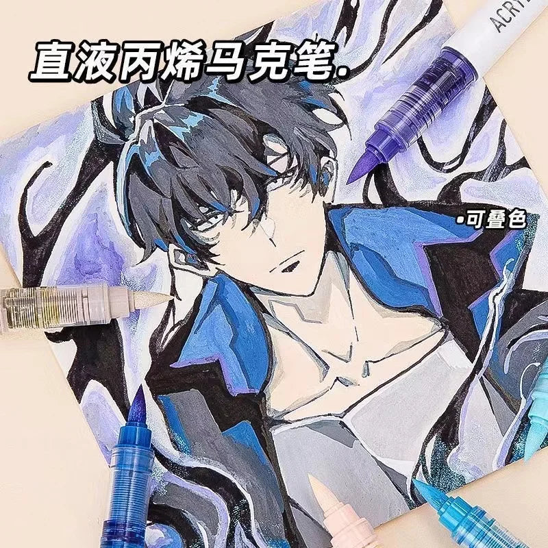 back to school accessories Aesthetic stationery graffiti Color markers