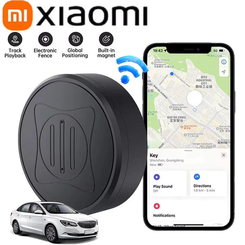 Xiaomi GPS Tracker Strong Magnetic Car Anti-Lost Device Pet Kids Bag
