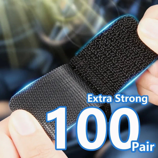 10/100 Self Adhesive Fastener Tape Extra Strong Carpet Fixing Sticker