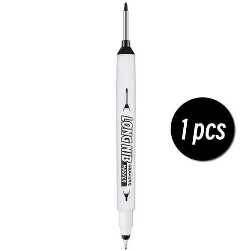 20mm Double-Tip Deep Hole Long Head Nib Markers For Metal Pen