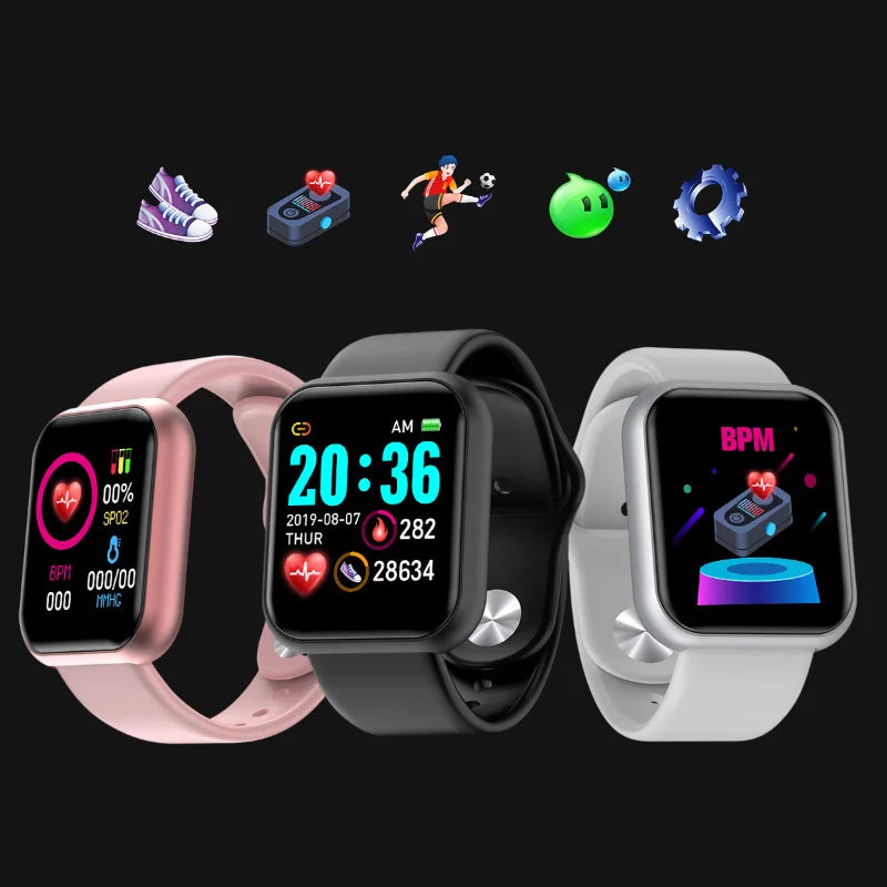 Multifunctional Smart Watch Men Women Kids Gift Bluetooth Music