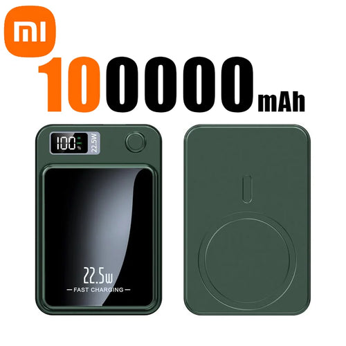 Xiaomi 100000mAh Capacity Power Bank Magnetic Wireless 22.5W Ultra