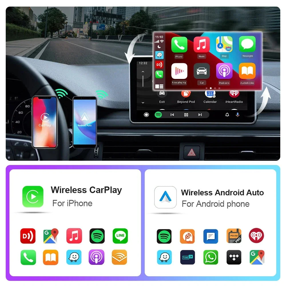 Mini CarPlay Box For Audi Mercedes Volvo Volkswagen Support Bluetooth