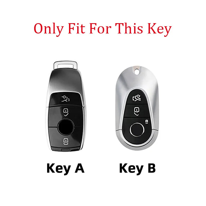 Car Remote Key Case Cover Shell Fob For Mercedes Benz C S Class W206