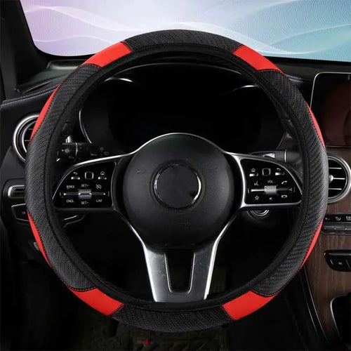 Non-inner-ring Automobile Steering Wheel Cover Leather Four Seasons