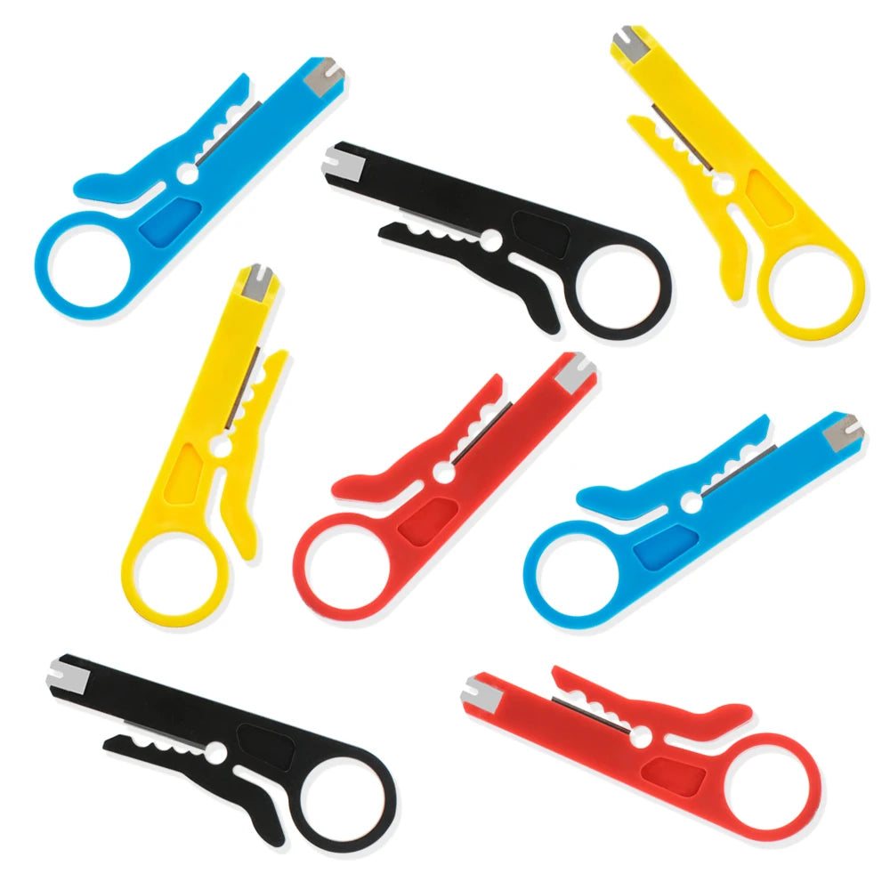 Cable Stripping Wire Cutter Crimping Tool Multi Stripper Knife Crimper