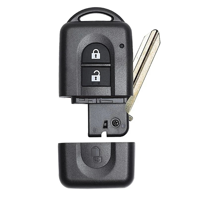 Car Keyless Entry Remote Key with 2 Button 433MHz ID46 Chip for Nissan