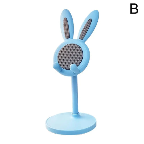 Cute Cartoon Bunny Phone Stand - Adjustable & Compatible With IPhone,