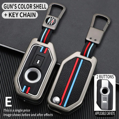 Key Cover Shell Fob Case Skin Holder For BMW Motorcycle F750GS F850GS