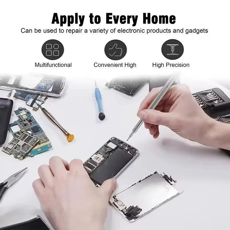 Magnetic Precision Screwdriver Set, 25 In 1 With 24 Piece Mini Pocket