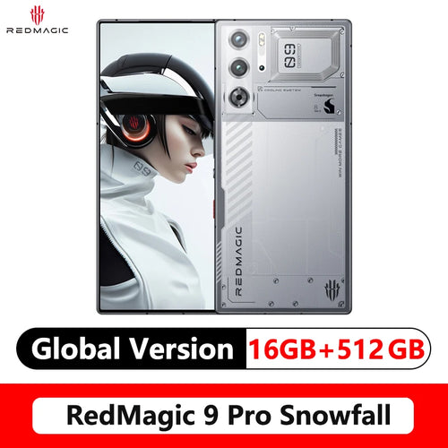 RedMagic 9 Pro Global Version 5G Phone 6.8" Q9+ Full Flat FHD+ Gaming
