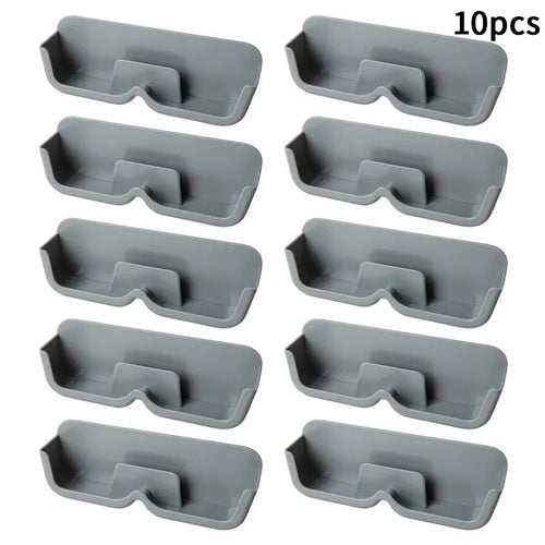Glasses storage box wall-mounted punch-free glasses storage box