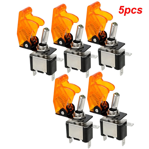 12V SPST Toggle Rocker Switch LED Light for Ignitions Boost Marine