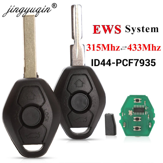 jingyuqin EWS Sytem Car Remote Key for BMW E38 E39 E46 X3 X5 Z3 Z4