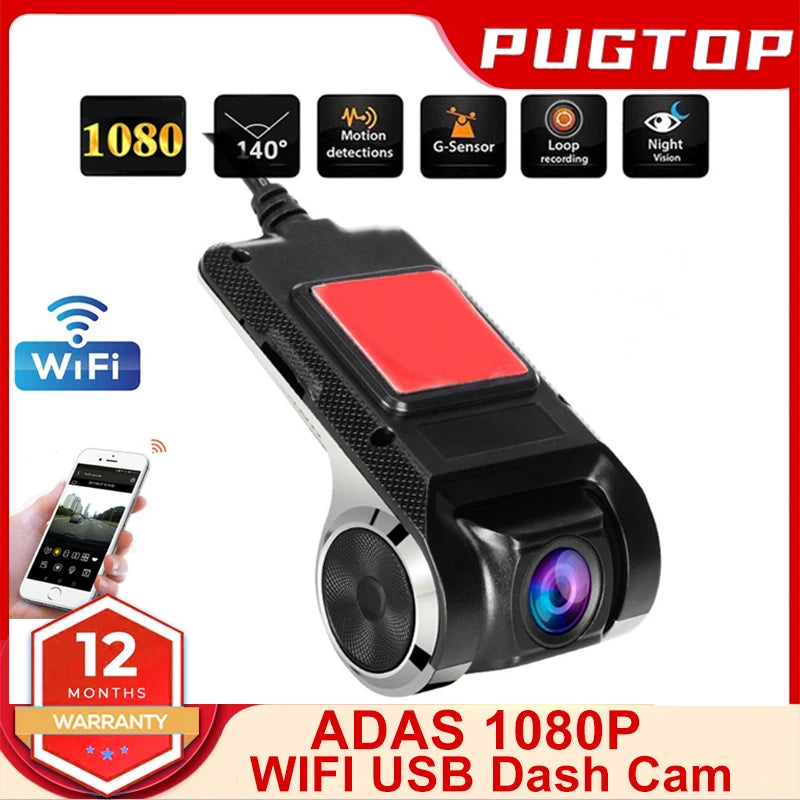 Car DVR Camera Recorder HD mini Camera WIFI USB Dash Cam for Car DVD
