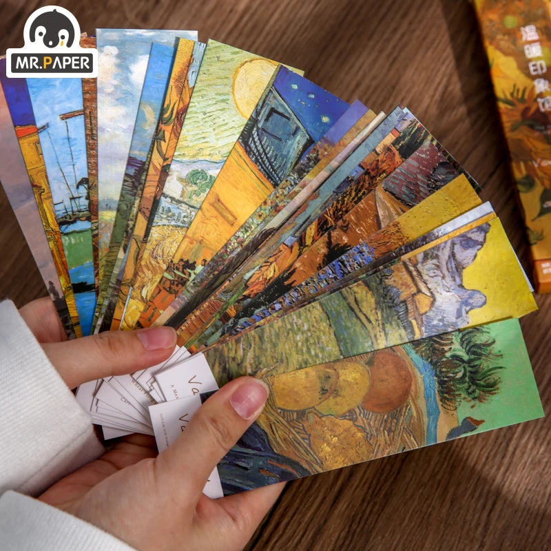 Mr.Paper 4 Designs 30 Pcs/bag Ins Style Warm Series Creative Hand