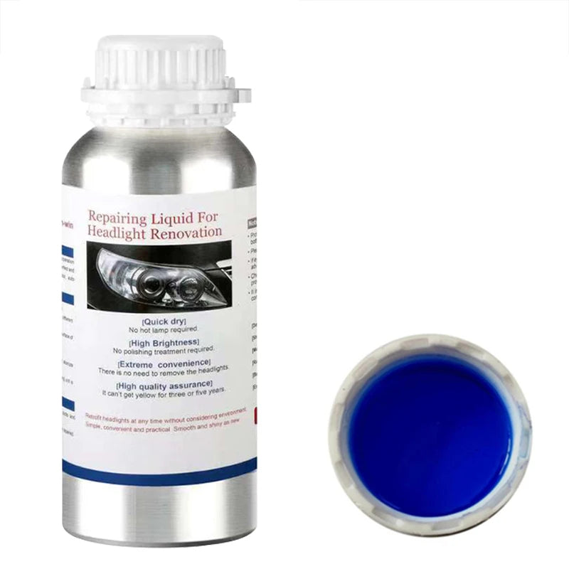 Car Headlight Polishing Kit 100ML/50ML Headlight Restoration Liquid