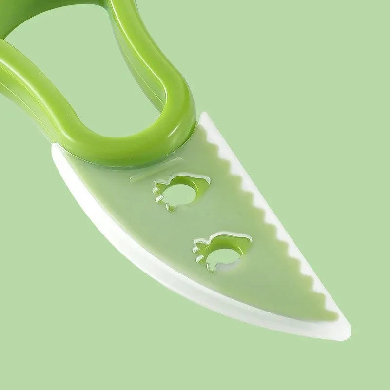Multifunctional Avocado Cutter Corer Butter Fruit Slicer Peeler Pulp