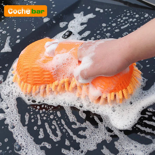 Car Wash Microfiber Car Washer Sponge Cleaning Car Care Detailing