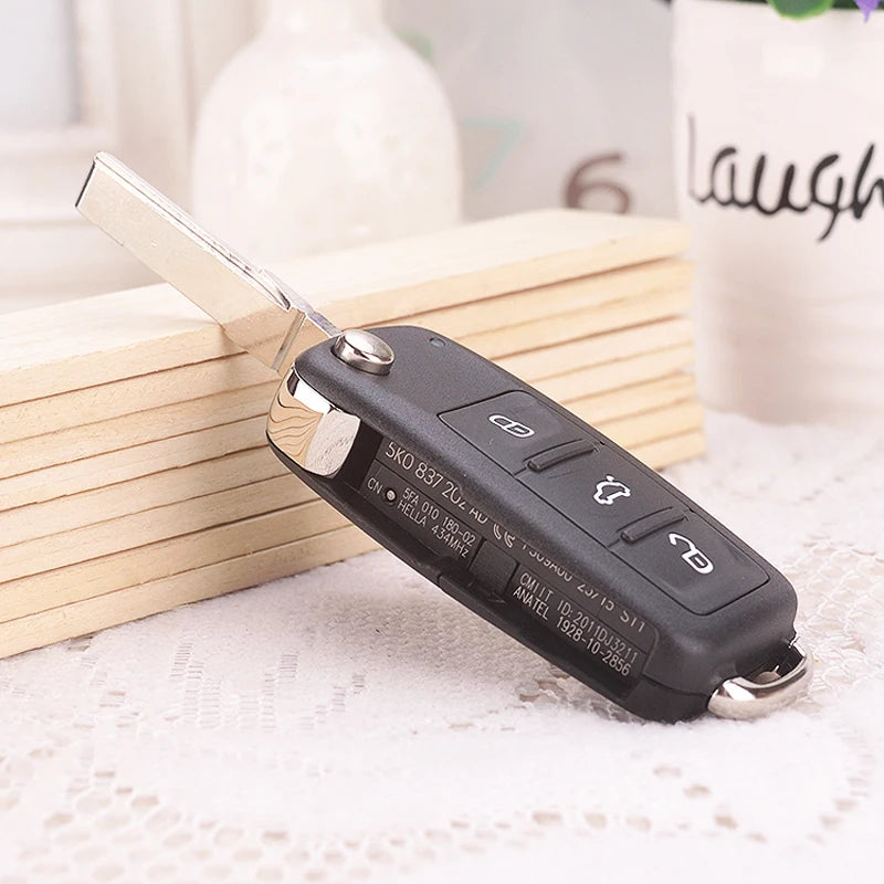 Car Remote Key Shell Key Case for VW Caddy Eos Golf Jetta Polo Tiguan