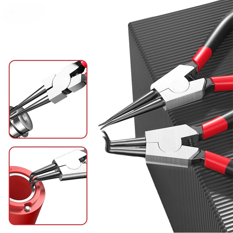 ELECTRIC 6-In Circlip Pliers,Needle nose Pliers，Retaining Ring