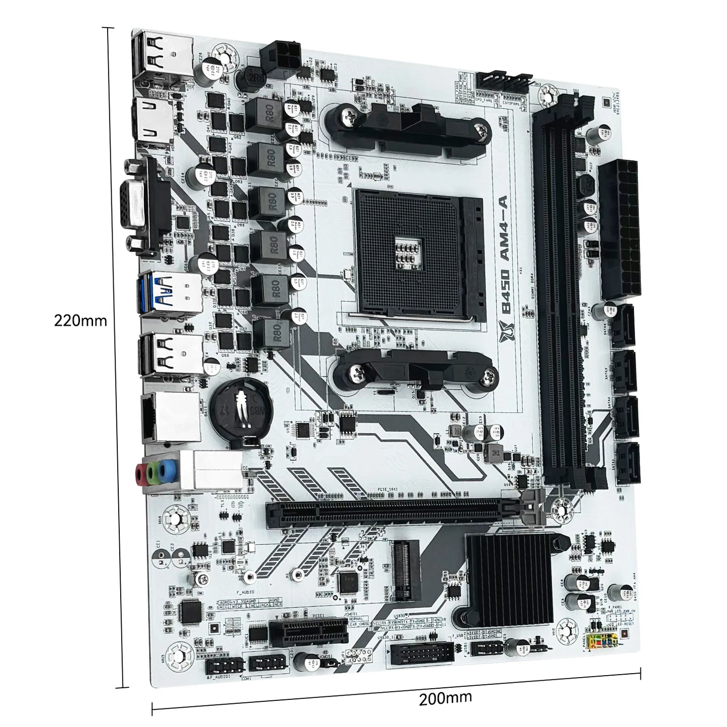 MACHINIST B450 Motherboard AMD Processor Dual-channel DDR4 Memory AM4