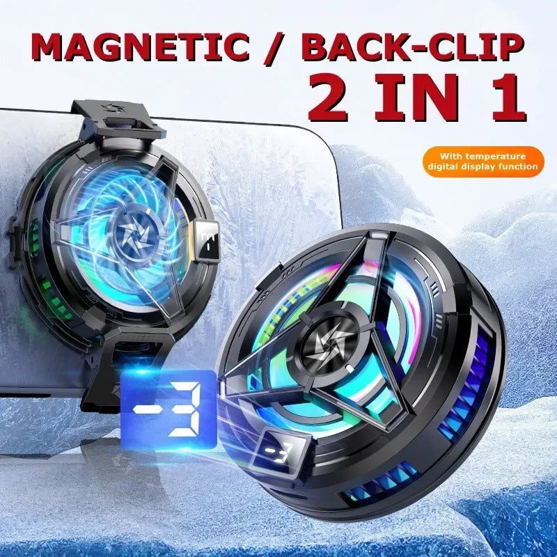 2024 NEW Magnetic/ Back-clip Mobile Phone Semiconductor Cooling