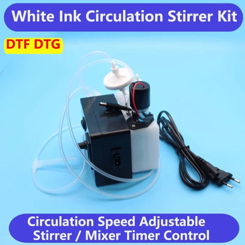 DTF White Ink Tank Adjustable Circulation System Sitrrer Timer