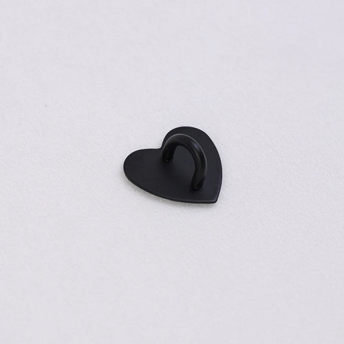Kawaii Adhesive Metal Heart Phone Charm Holder Mobile Phone Case