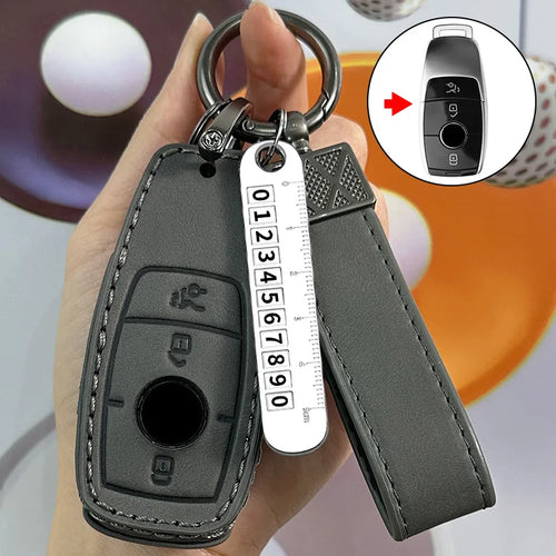 Car Remote Key Case Cover Shell Fob For Mercedes Benz C S Class W206