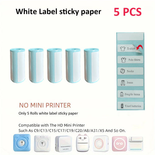 Mini Pocket Printer thermal printer for learning note photos DIY