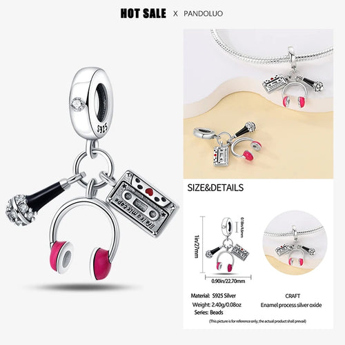 Sterling Silver 925 Devil Eye Charm Owl Miracle Beads Suitable for