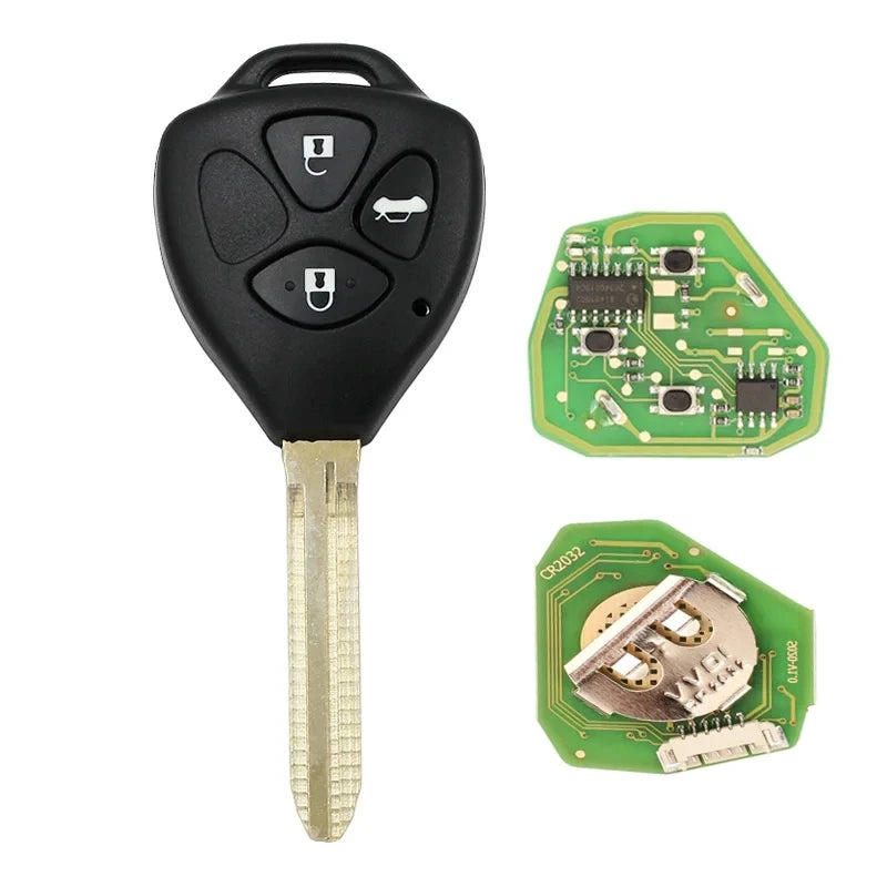 3PCS Xhorse XK Series Wire Universal Remote Key XKTO02EN XKTO03EN