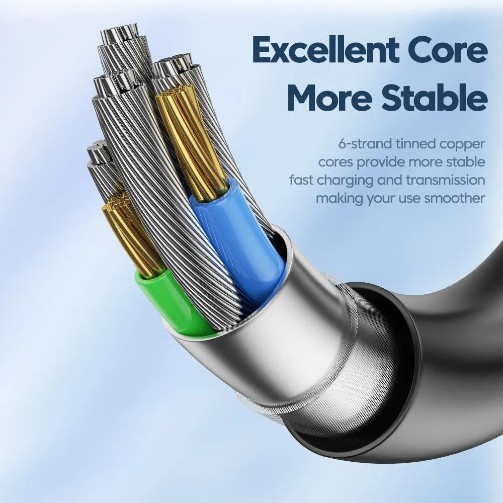 Toocki 2 Pack 100W USB C Cable Type C For Xiaomi Pro Realme Redmi Note