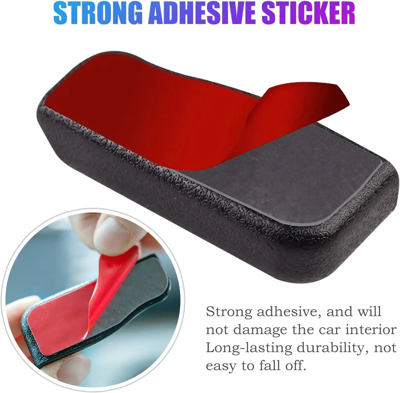 Car Wall Mount Phone Holder White Punch Free Wall Mobile Phones