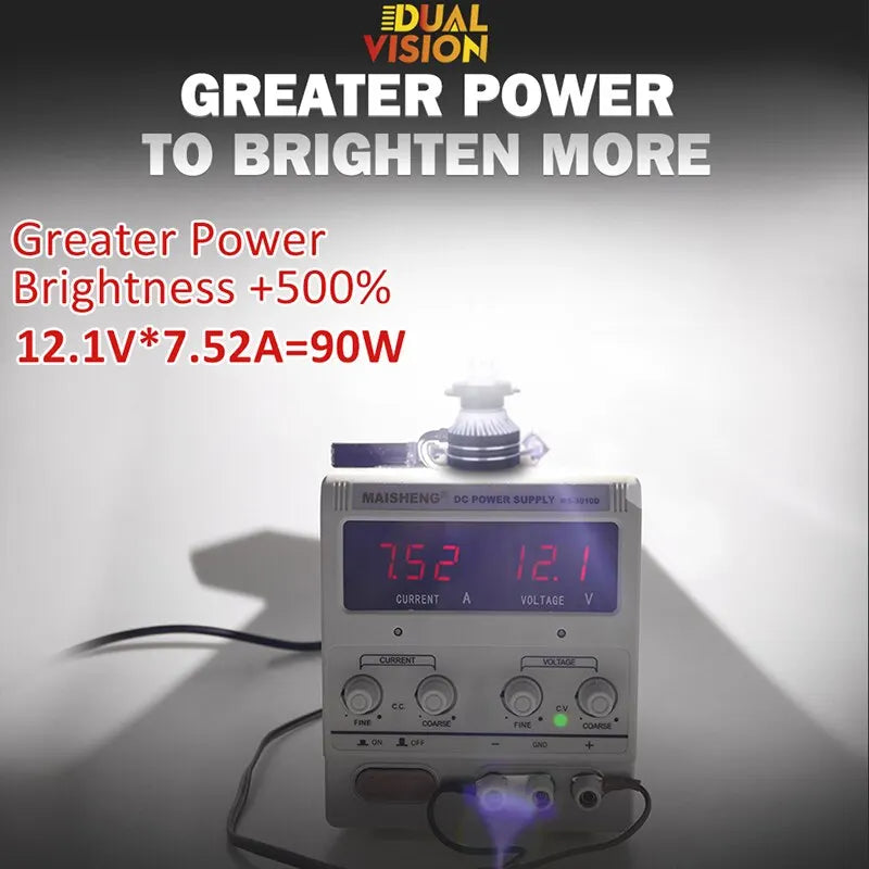 K5C H7 LED 60000LM Headlights Canbus 8000K H1 H4 H11 9012 HIR2 H8 H9