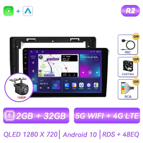 For Citroen C2 C3 2001 2002 2003 - 2010 Android Car Radio Multimedia