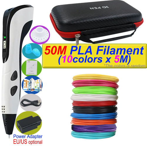 2025 New 3D Printing Pen DIY Three-dimensional Painting Children Toys