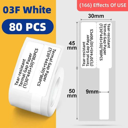 Niimbot Mini Printer Thermal Wire White/ Cable/Color/Round Sticker