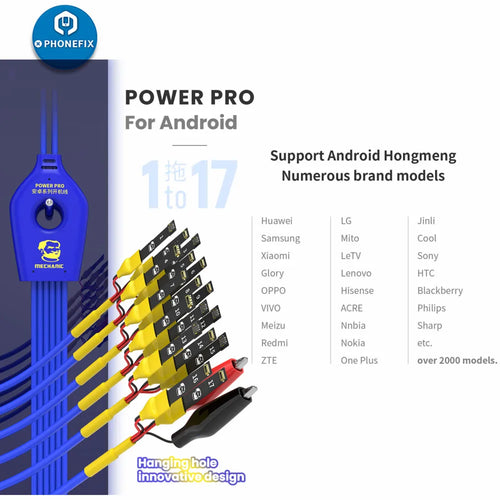 MECHANIC Android Power Supply Test Cable Mobile Boot Line For iPhone
