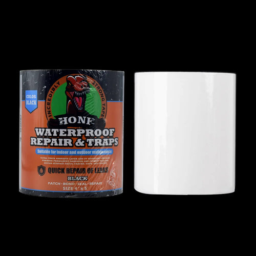 Black / Transparent Strong Waterproof Tape, High Strength Toughness,